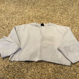 pacsun cropped sweater